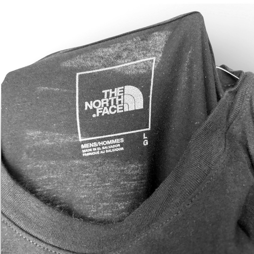 New! The North Face Long Sleeve Shirt Black/ White Size Large - New With Tags - Picture 4 of 8